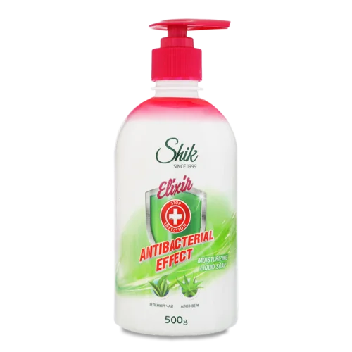 Рідке Антибактеріальне Мило Elixir Шик, Зволоження, 500г