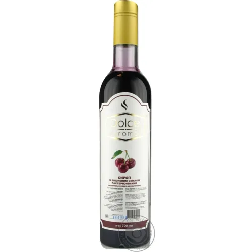 Сироп Dolce Aroma із вишневим смаком 0,7л