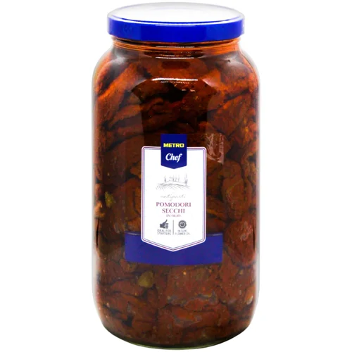 Томати Metro Chef половинки сушені 3,1л