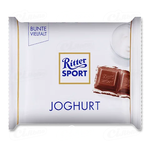 Шоколад молочний Ritter Sport з йогуртом 100г