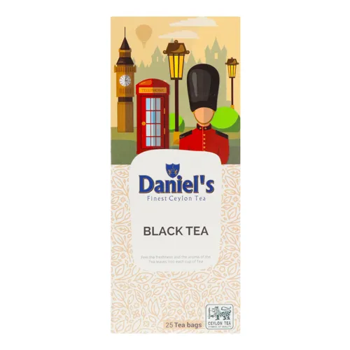 Чай чорний Daniel?s картонна упаковка 25х2г
