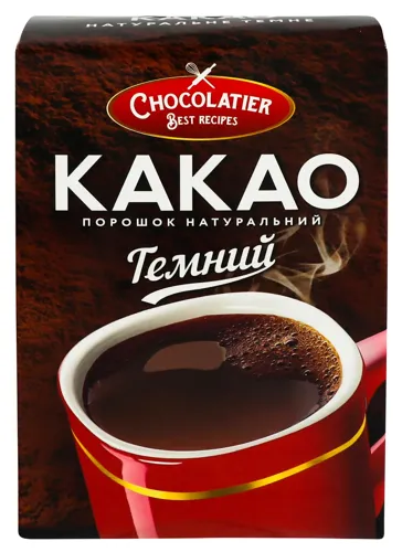 Какао порошок темний Chocolatier