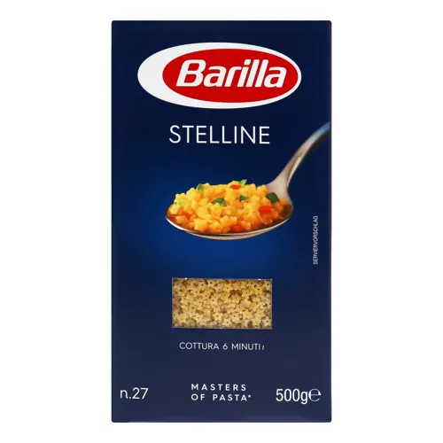 Макарони з твердих сортів пшениці Stelline Barilla 500г