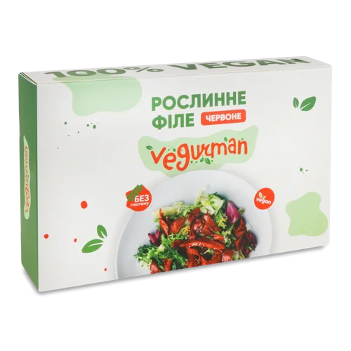 Філе Рослинне Червоне Вищого Ґатунку, к/у 400г