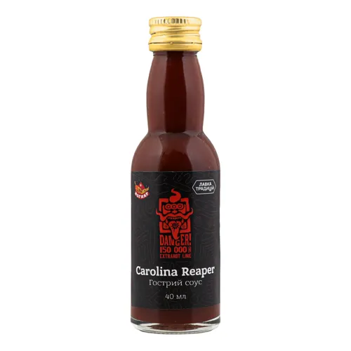 Соус гострий Carolina Reaper Вогняр 40мл