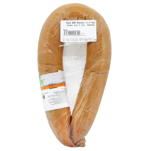 Ковбаса БМК Куряча із м'яса птиці напівкопчена