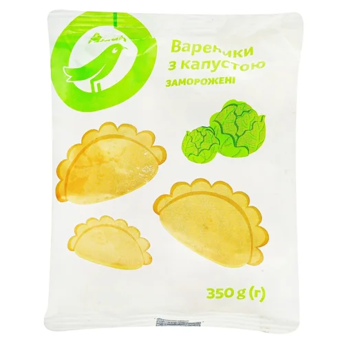 Вареники Auchan з капустою 350г
