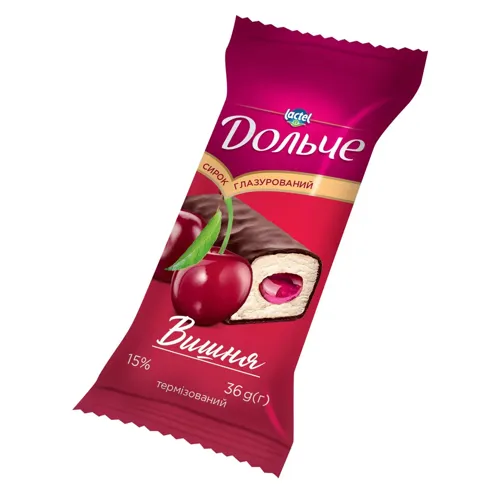 Сирок Дольче вишня глазурований 15%, 36г