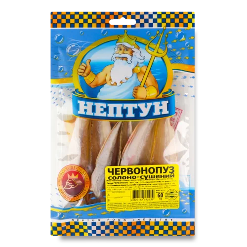 Червонопуз Солено-Сушений, м/у, 60г