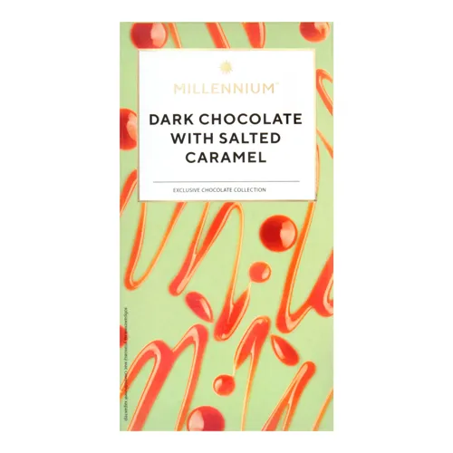 Шоколад чорний з начинкою Millennium к/у 100г