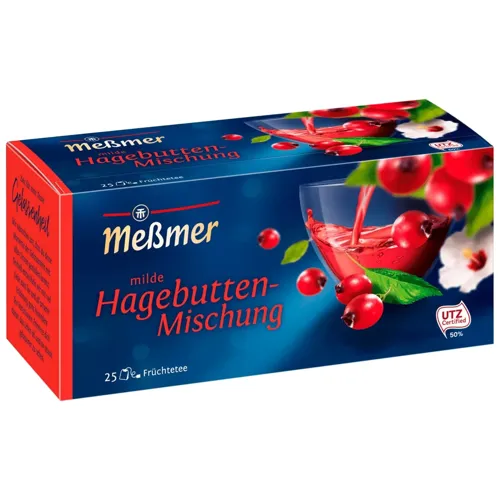 Чай фруктовий «Messmer» Шипшина 3г*25шт