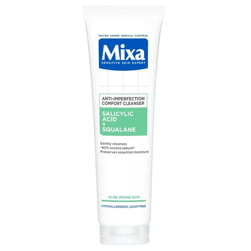 Гель Mixa Salicylic Acid and Squalane Очищувальний 150мл