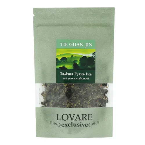 Чай улун байховий листовий Tie Guan Yin Exclusive Lovare д/п 70г