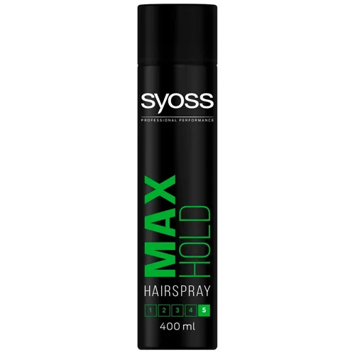 Лак для волосся Syoss Max Hold Фіксація 5 400мл