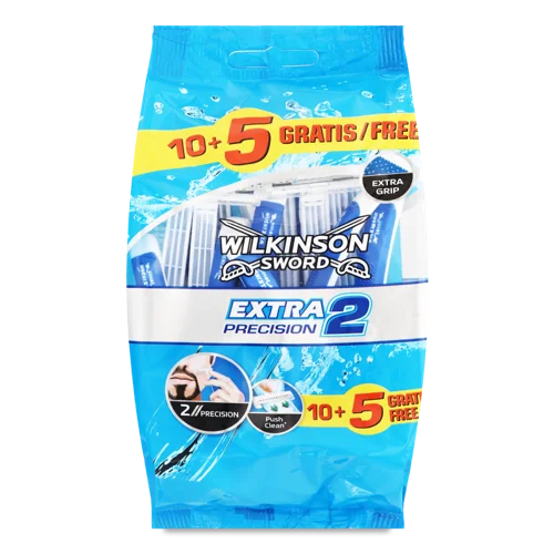 Бритва Одноразова Wilkinson Sword Extra2 Precision, 15 шт