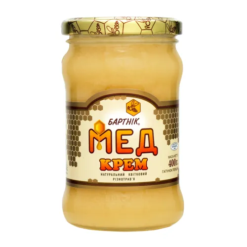 Крем-мед Різнотрав'я Бартнік с/б 400г