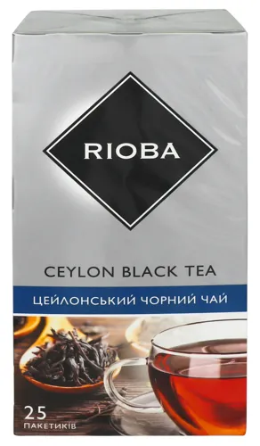 Чай чорний цейлонський байховий Rioba