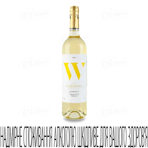 Вино Stakhovsky Wines Chardonnay W біле сухе, 0,75л
