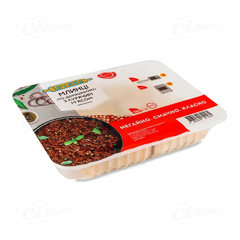 Млинці Levada по-Домашньому з курячим м’ясом, 450г