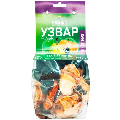 Суміш компотна Spektrumix Узвар яблуко, смородина, груша, алича 400г