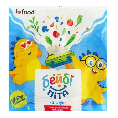 Хліб Бейбі Піта 5шт 0,2кг