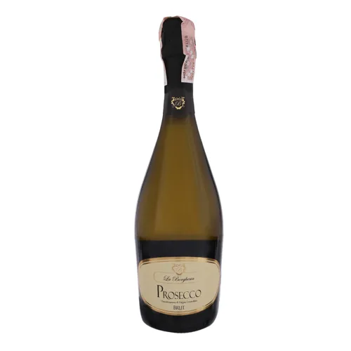 Вино ігристе 0.75л 11% біле сухе Brut Prosecco La Borghesia пл