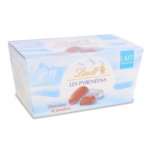Цукерки Вищого Ґатунку Lindt Pyreneens Ballotins Лактозні, 200г