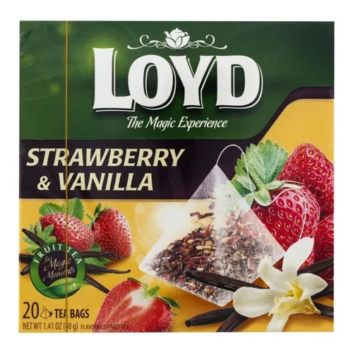 Чай фруктовий «Strawberry&vanilla Loud»