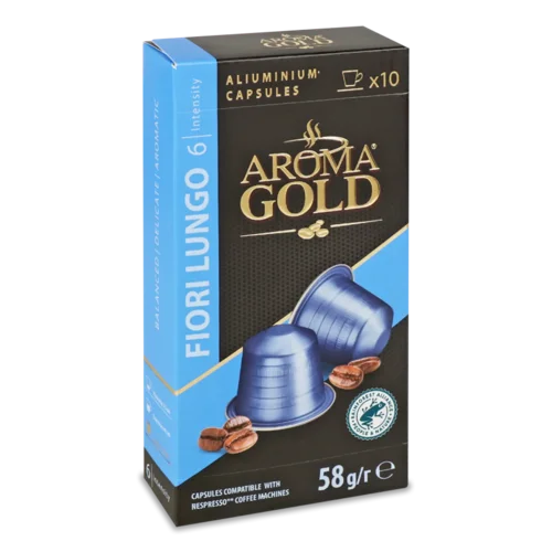 Кава мелена Aroma Gold Fiori Lungo в капсулах