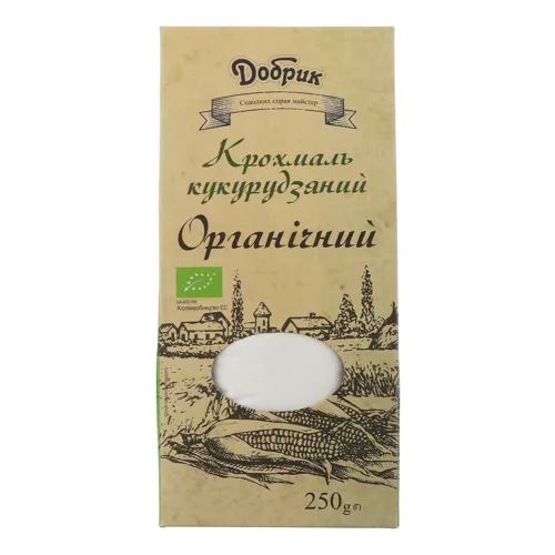 Крохмаль кукурудзяний органічний Добрик м/у 250г
