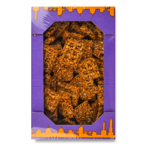 Козинак Соняшниковий Із Льоном, Картонна Упаковка, 350г