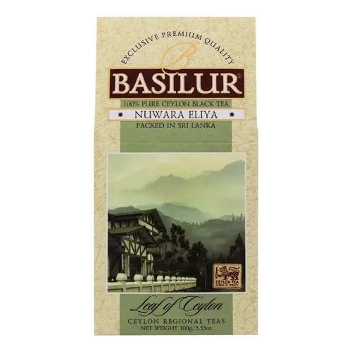 Чай чорний Нувара Елія Лист Цейлону Basilur 100г