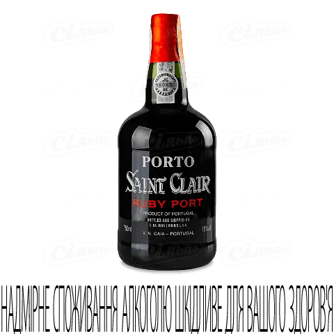 Портвейн Saint Claire Porto Ruby, 0,75л