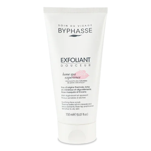Скраб Для Обличчя Чутливої Та Сухої Шкіри Home Spa Experience Byphasse, 150мл