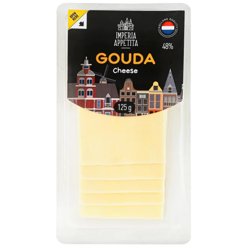 Сир Imperia Appetita Гауда 48% нарізка 125г