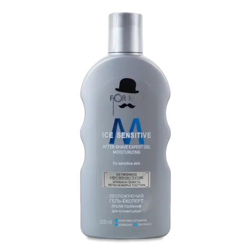 Гель після гоління For Men Ice Sencitive зволожуючий