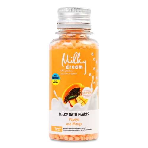 Бісер для Ванн Папая і Манго Молочний Milky Dream, 80г