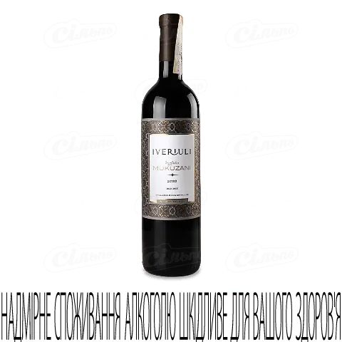 Вино Iveriuli Мукузані червоне сухе, 0,75л