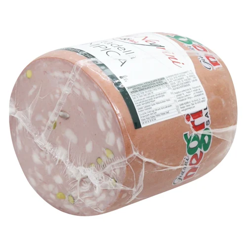 Ковбаса Negrini Mortadella Bologna Igp з фісташками