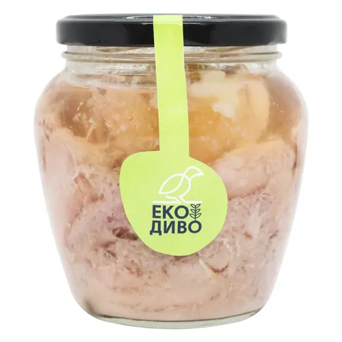 М'ясо перепела Екодиво у власному соку 530г