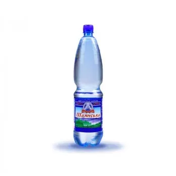 Вода мінеральна Шаянська Шаянські мінеральні води газована 1.5л