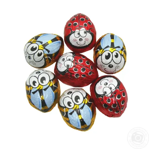 Цукерки La Suissa Misto ape e coccinella шоколадні з начинкою