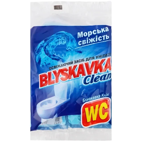 Освіжаючий засіб для унітазу Blyskavka Clean Морська свіжість 37г