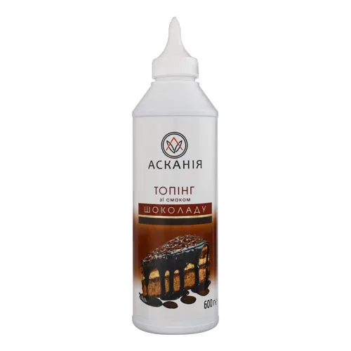 Топпінг зі смаком шоколаду Асканія 600г