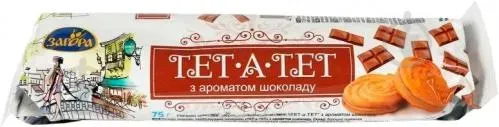 Печиво ЛагодаТет-А-Тет шоколадне, 75г