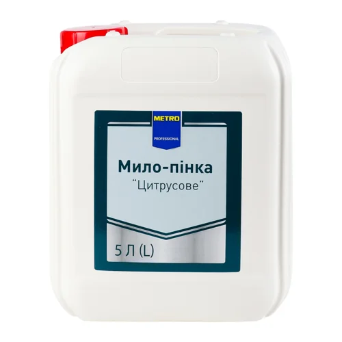 Мило-пінка Цитрусове Metro Professional, 5л