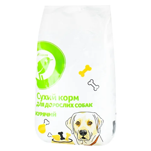 Корм сухий Auchan з куркою для собак 2,5кг