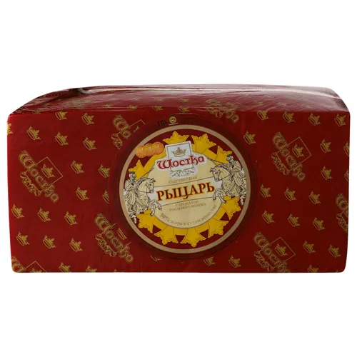 Сир 50% твердий Лицар Шостка кг