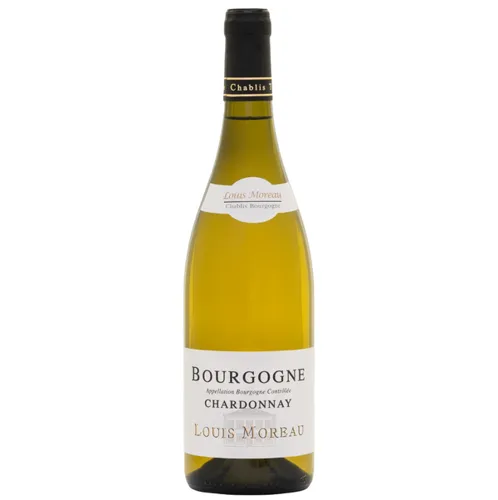 Вино Domaine Louis Moreau Bourgogne Chardonnay, біле, сухе, 12,5%, 0,75л
