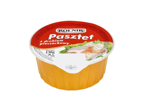 Паштет Rolnik з домашньої птиці з грибами 130г